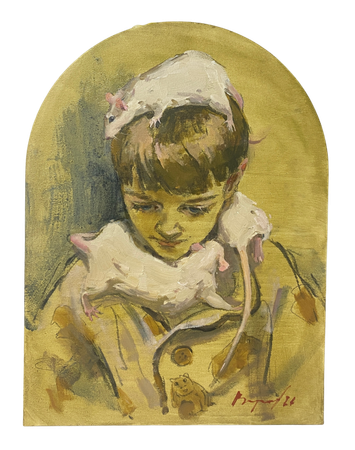 Надежда Воронцова (Картина, живопись - 
                  30 x 40 см) Новый Щелкунчик 2. Крысиный король