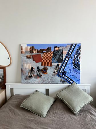 Елизавета Пугачева (Картина, живопись - 
                  120 x 80 см) Укрытие
