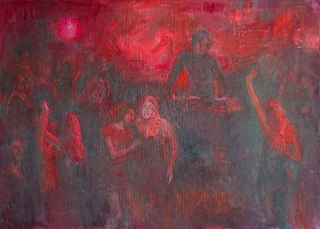 Екатерина Потапова (Картина, живопись - 
                  77.5 x 55 см) Цветомузыка