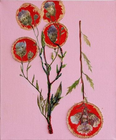 Дарья Неретина (Картина, живопись - 
                  25 x 30 см) Из серии "Маленькие святые"