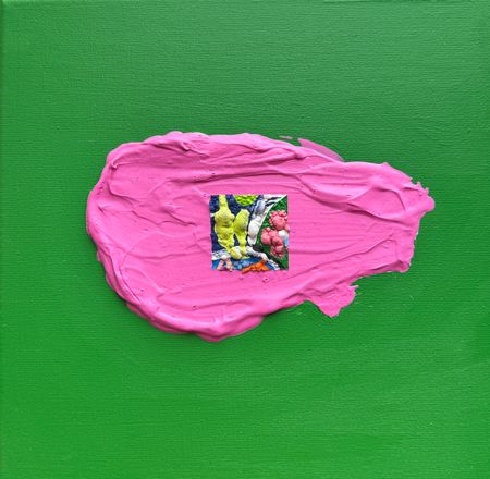 Дарья Илюхина (Картина, живопись - 
                  30 x 30 см) Цветочные абстракции. Водяные лилии