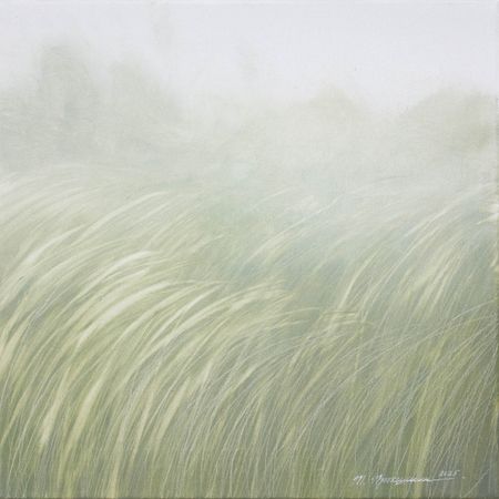 Татьяна Прокшина (Картина, живопись - 
                  40 x 40 см) Травы 251205