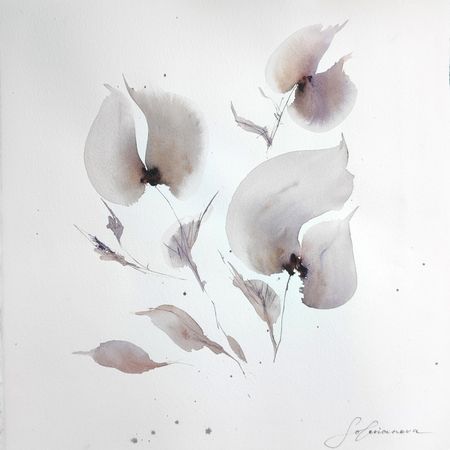 Тани Соул (Авторская графика - 
                  30 x 30 см) Рассвет