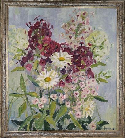 Елена Санина (Картина, живопись - 
                  43 x 48 см) Нежность
