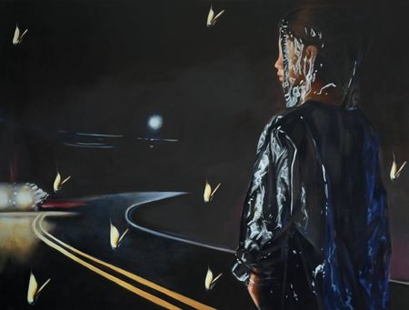 Татьяна Вафина (Картина, живопись - 
                  170 x 130 см) Прогулка