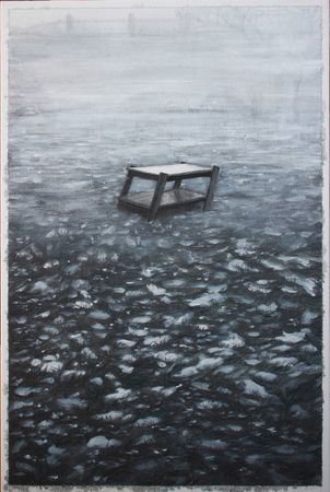 Наталия Чекотова (Картина, живопись - 
                  40 x 60 см) Место встречи