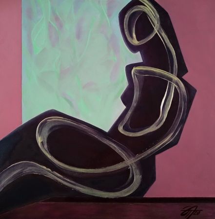 Татьяна Нега (Картина, живопись - 
                  60 x 60 см) Изоляция