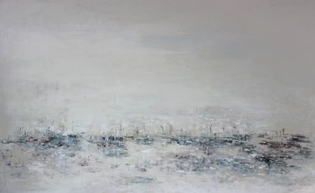 Ася Багаева (Картина, живопись - 
                  180 x 110 см) Портовая бухта