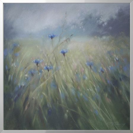 Катя Тетто (Авторская графика - 
                  40 x 40 см) Туманное утро