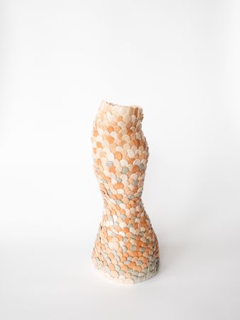 Ольга Симонова (Скульптура - 
                  12 x 35 см) Объект "Мое море"