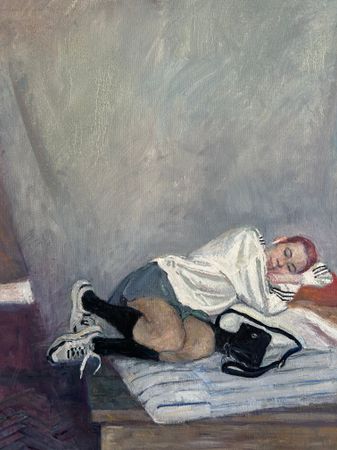Екатерина Потапова (Картина, живопись - 
                  63.5 x 76 см) Сон