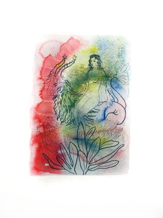 Елизавета Вербицкая (Графика печатная - 
                  21 x 30 см) Козерог