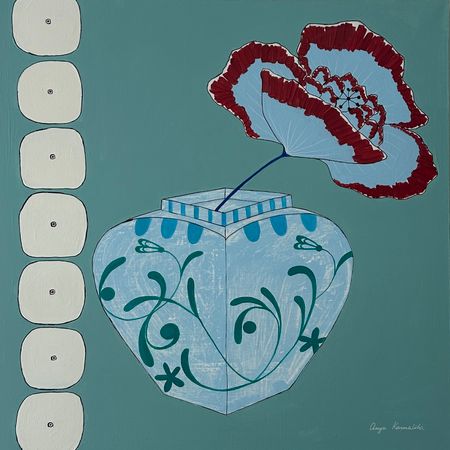 Аня Кармалита (Картина, живопись - 
                  75 x 75 см) Дневной сон
