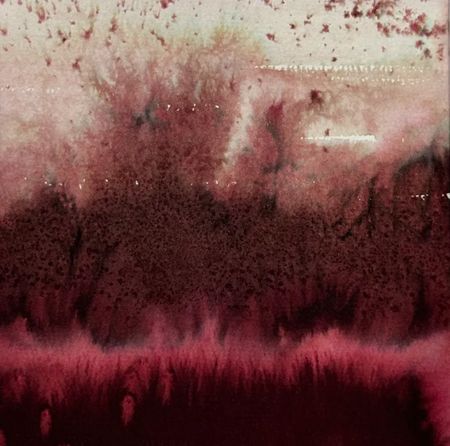 Анастасия Попова (Авторская графика - 
                  17 x 17 см) Октябрь II