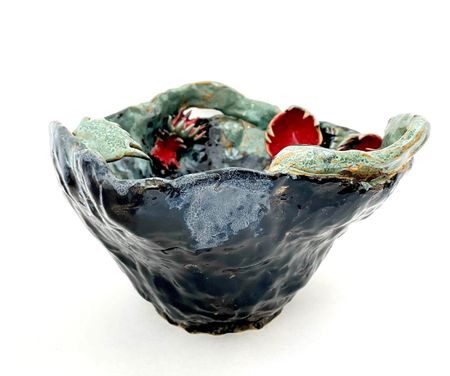 Sasha Pavlova (Александра Павлова) (Скульптура - 
                  26 x 24 см) Метафора общества. Страх. Object 4