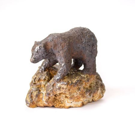 Анна Куняева (Скульптура - 
                  20 x 22 см) Ursus arctos