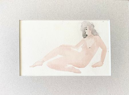 Алина Буглеева (Авторская графика - 
                  20 x 15 см) Cloud Girl