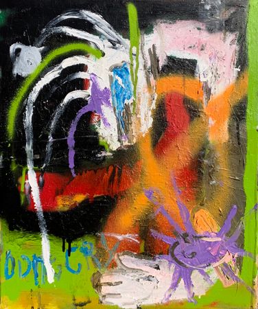 Vangranda (Картина, живопись - 
                  50 x 60 см) DON'T CRY