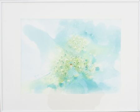 Павел Дибров (Авторская графика - 
                  50.5 x 40.5 см) Цветение