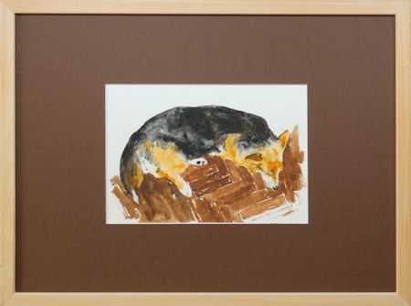Valentine Solonski (Авторская графика - 
                  42 x 32 см) Коржик