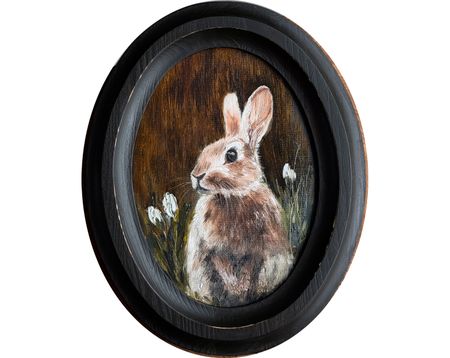 Светлана Юматова (Авторская графика - 
                  24 x 30 см) Ушастый заяц