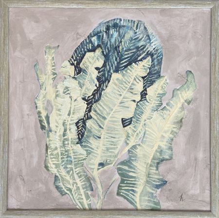 Алёна Шамайко (Картина, живопись - 
                  54 x 54 см) Бенксия