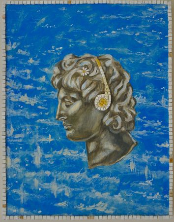 Анастасия Колышкина (Картина, живопись - 
                  35 x 45 см) Орфей