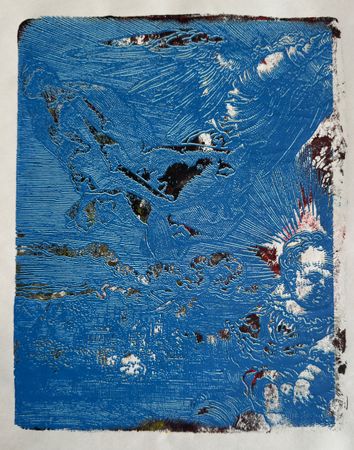 Дарья Мазур (Графика печатная - 
                  20 x 25.5 см) Эдем