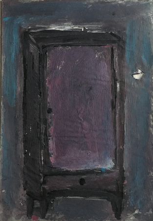 Хаим Сокол (Авторская графика - 
                  30 x 42 см) Без названия