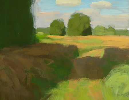 Никита Максимчук (Авторская графика - 
                  45 x 35 см) Большие тени