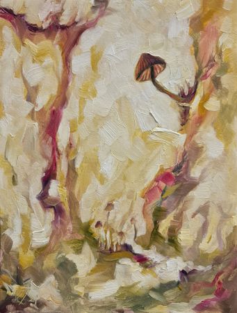 Александр Буданов (Авторская графика - 
                  30 x 40 см) Грибочки 8