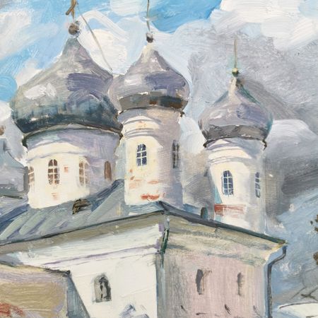 Регина Буглеева (Авторская графика - 
                  50 x 40 см) Солнечный день