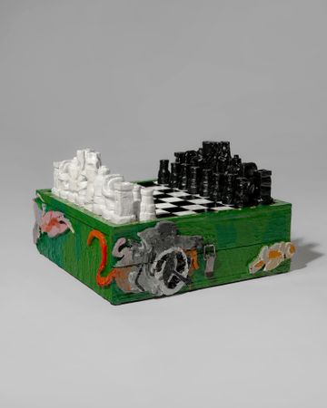 Влад Мальцев (Объект - 
                  40 x 30 см) Шахматы