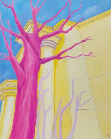 Оливия Лем (Авторская графика - 
                  40 x 50 см) Лето. Питер