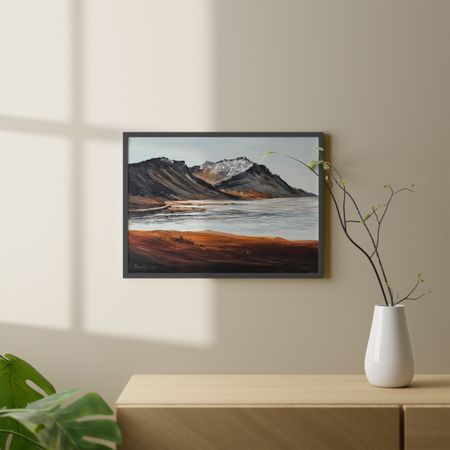 Светлана Юматова (Картина, живопись - 
                  70 x 50 см) Побег в горы