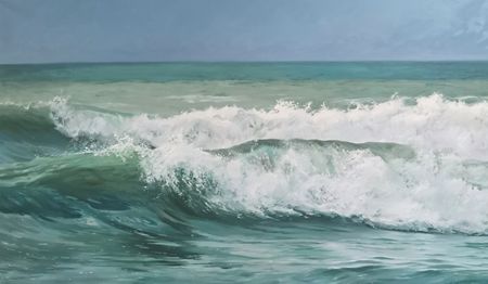 Татьяна Павлова (Картина, живопись - 
                  170 x 100 см) Море...
