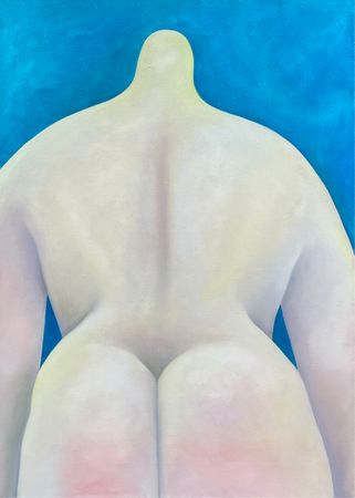 Тася Василькова (Картина, живопись - 
                  50 x 70 см) Нежная