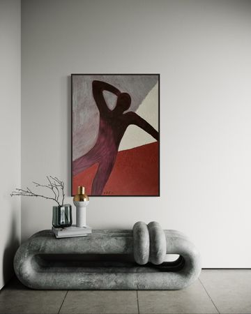 Катерина Слюнина (Картина, живопись - 
                  85 x 120 см) Замок из песка