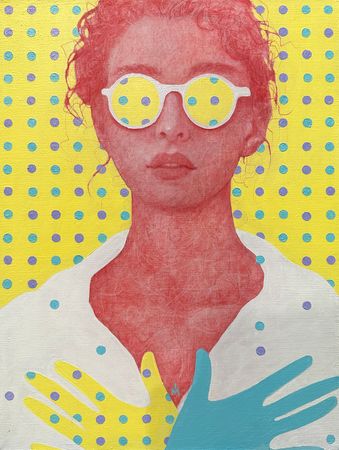 Маргарита Иванова (Картина, живопись - 
                  30 x 40 см) Чистая правда