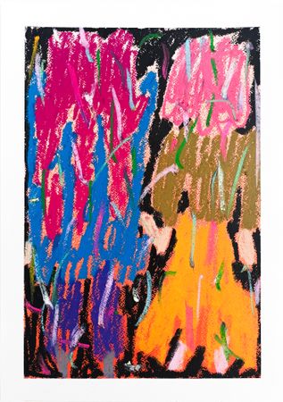 Дарья Растунина (Авторская графика - 
                  29 x 42 см) Без названия