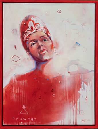 Кристина Пуршина (Картина, живопись - 
                  65 x 95 см) Мудрость