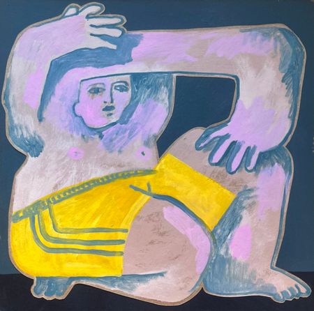 Максим Винокуров (Авторская графика - 
                  30 x 30 см) Без названия