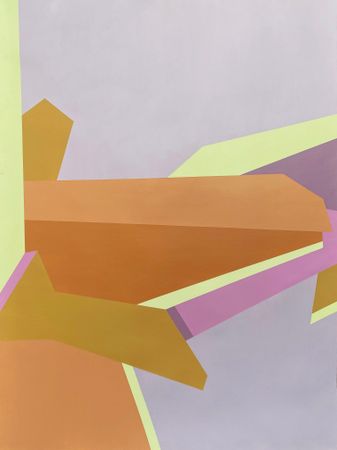 Марина Роганова (Mikha) (Картина, живопись - 
                  70 x 100 см) Ряд (розовая)