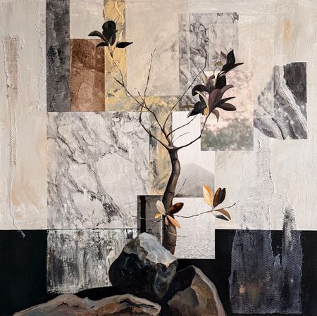 Ольга Селезнева (Картина, живопись - 
                  50 x 50 см) Метаморфозы 4.0