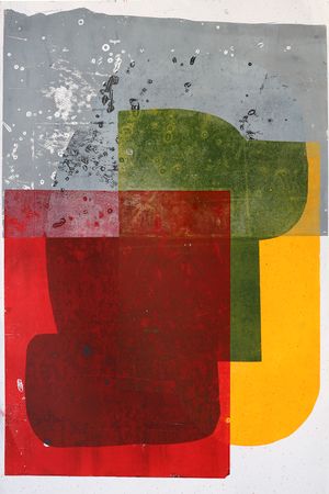 Ирина Клычникова (Графика печатная - 
                  70 x 100 см) gris