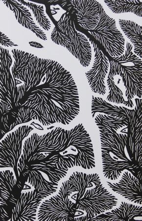 Витана Маковская (Графика печатная - 
                  14 x 22 см) Реки