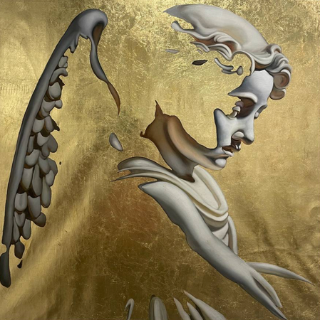 Наталья Гудович (Картина, живопись - 
                  130 x 130 см) Angeli Nuovi