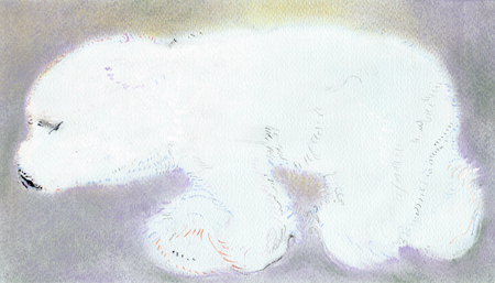 Саша Медведева (Авторская графика - 
                  30 x 17 см) Где же ты? Куда же ты ушёл? Где ты?