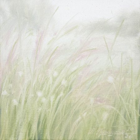 Татьяна Прокшина (Картина, живопись - 
                  20 x 20 см) Миниатюра 66. Весна