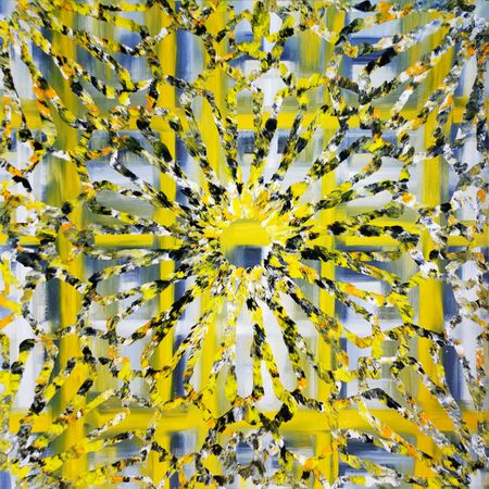 Елена Сорока (Картина, живопись - 
                  70 x 70 см) Singularity